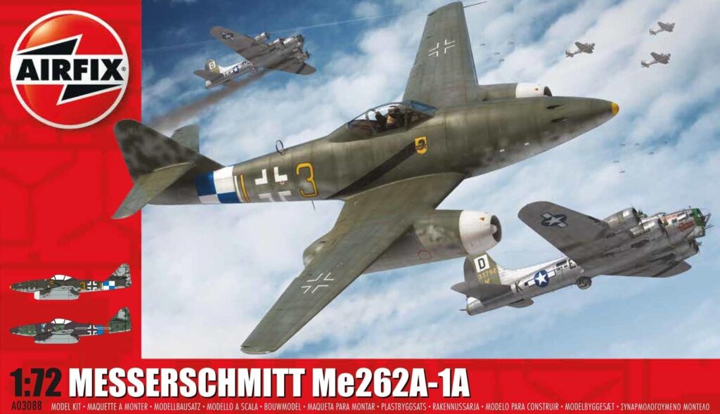 Airfix : Messerschmitt Me262A-1A : 1/72 Scale Model : In Box Review