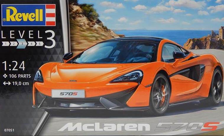 Revell : Mclaren 570S : 1/24 Scale Model : In Box Review