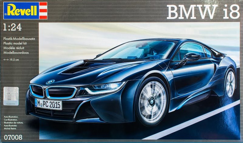 Revell : BMW i8 : 1/24 Scale Model : In Box Review