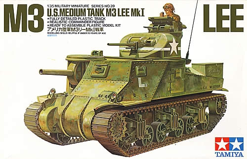 Tamiya : M3 LEE MkI : 1/35 Scale Model : In Box Review