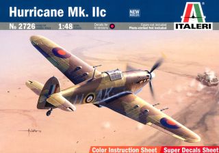 Italeri : Hawker Hurricane Mk.IIc : 1/48 Scale Model : In Box Review