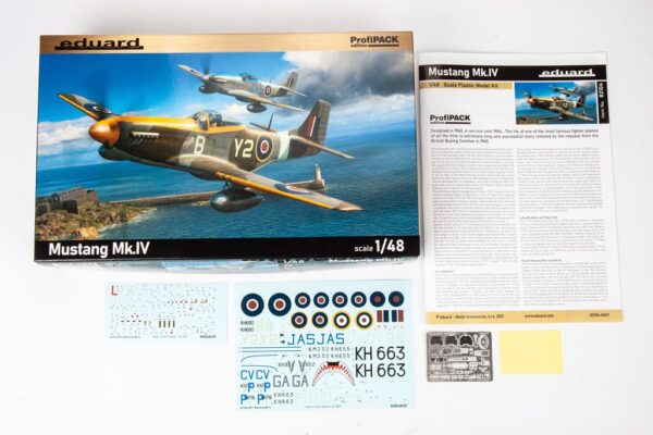 Eduard : Mustang Mk.IV : ProfiPACK edition : 1/48 Scale - Image 2