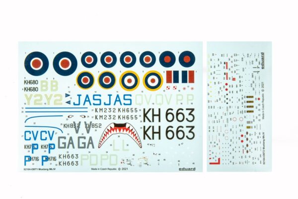 Eduard : Mustang Mk.IV : ProfiPACK edition : 1/48 Scale - Image 11