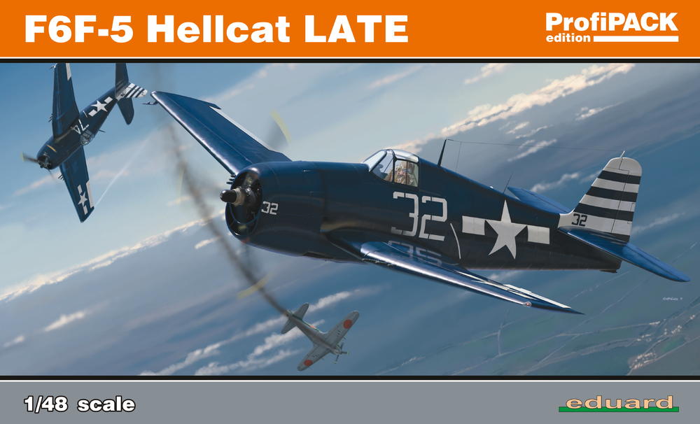 Eduard : F6F-5 Hellcat : 1/48 Scale Model : In Box Review
