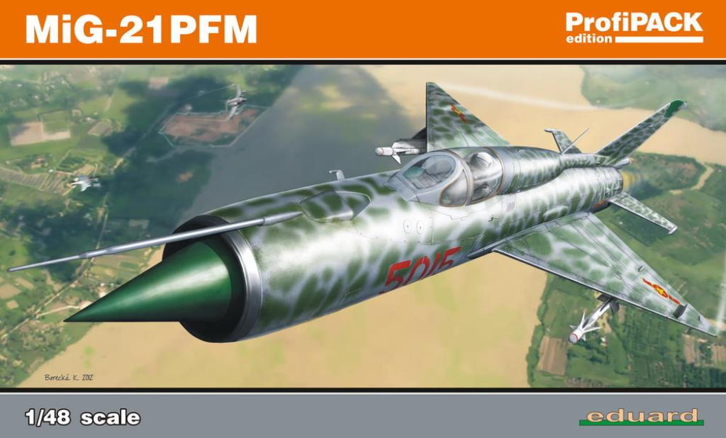 Eduard : Mig-21 PFM ProfiPACK Edition : 1/48 Scale : In Box Review