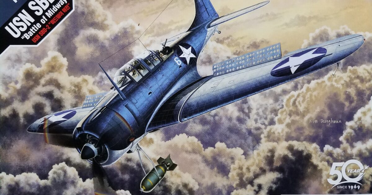 Academy 12335 1/48 USN SBD-2 "Battle Of Midway