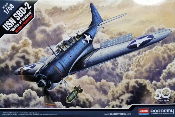 Douglas SBD-2 Dauntless Battle of Midway (ex Accurate Miniatures, Eduard and Italeri)