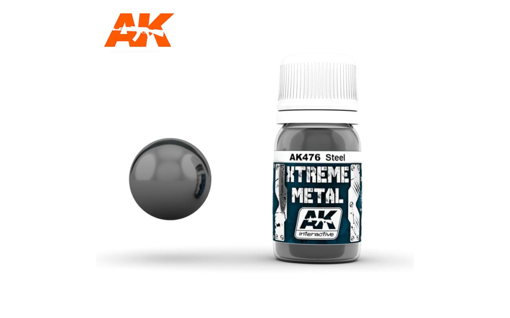 AK Interactive : Xtreme Metal : Natural Metal Finish Paints : Product Review / Tutorial