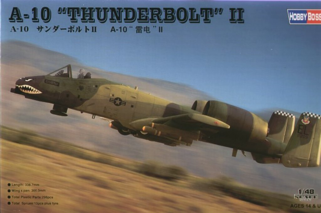 Hobby Boss : A-10 Thunderbolt II : 1/48 Scale Model : In Box Review