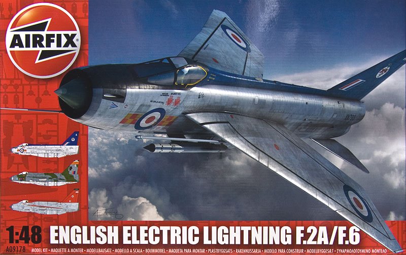 Airfix : English Electric Lightning : 1/48 Scale Model : In Box Review