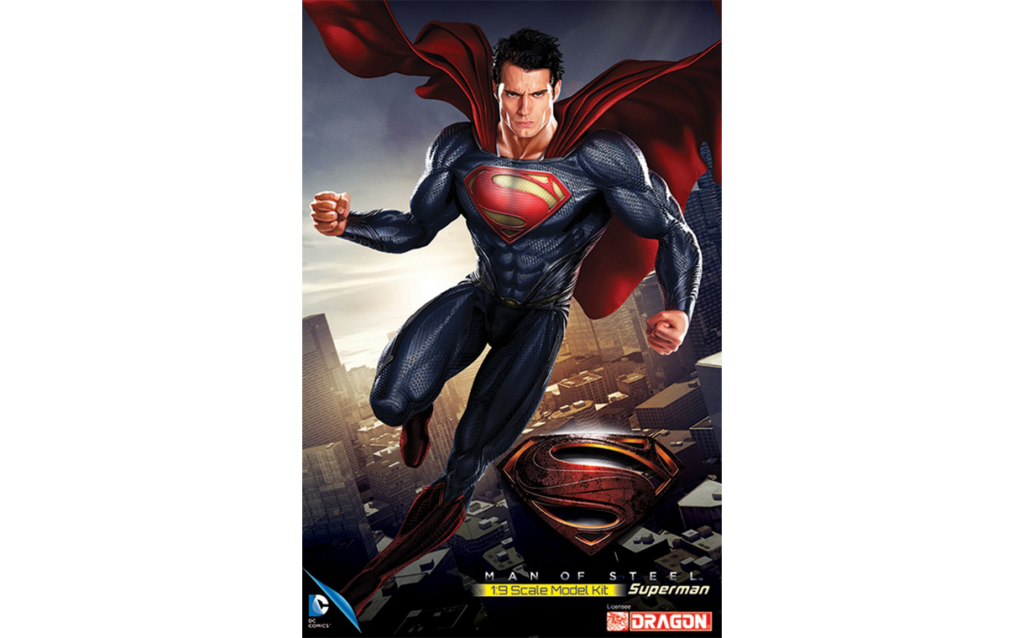 Dragon : Superman Man of Steel : 1/9 Scale Model : In Box Review