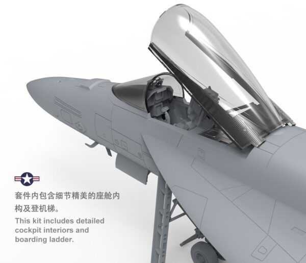 Meng Models : Boeing F/A-18E Super Hornet : 1/48 Scale - Image 5
