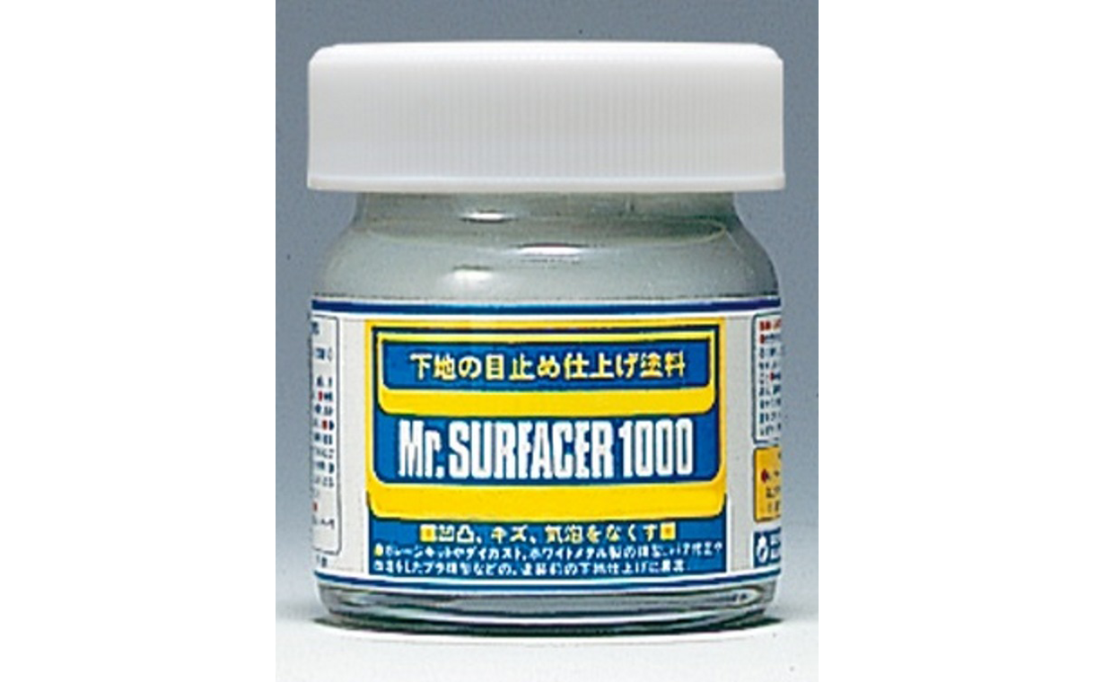 Mr Hobby : Mr.Surfacer Modeling Filler 500, 1000 & 1200 Grade : Product Review / Tutorial