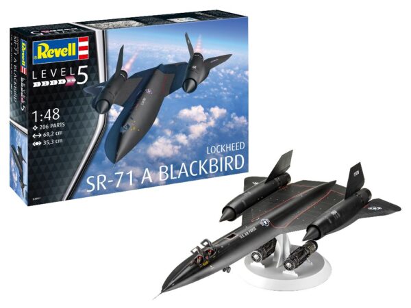 Revell : Lockheed SR-71 A Blackbird : 1/48 Scale - Image 2