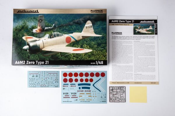 Eduard : A6M2 Zero Type 21 : ProfiPACK Edition : 1/48 Scale - Image 3