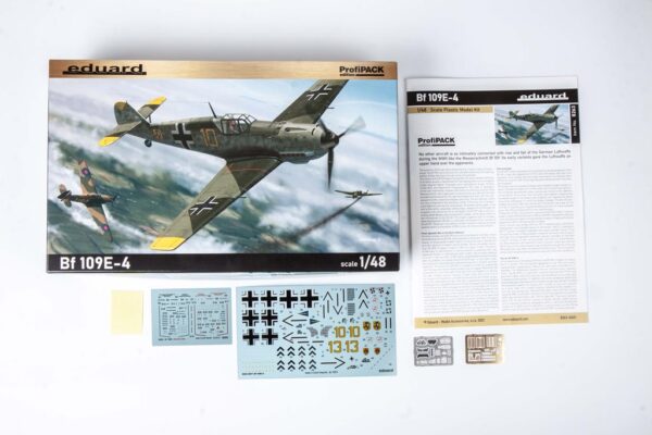 Eduard : Bf 109 E-4 : ProfiPACK edition : 1/48 Scale - Image 2