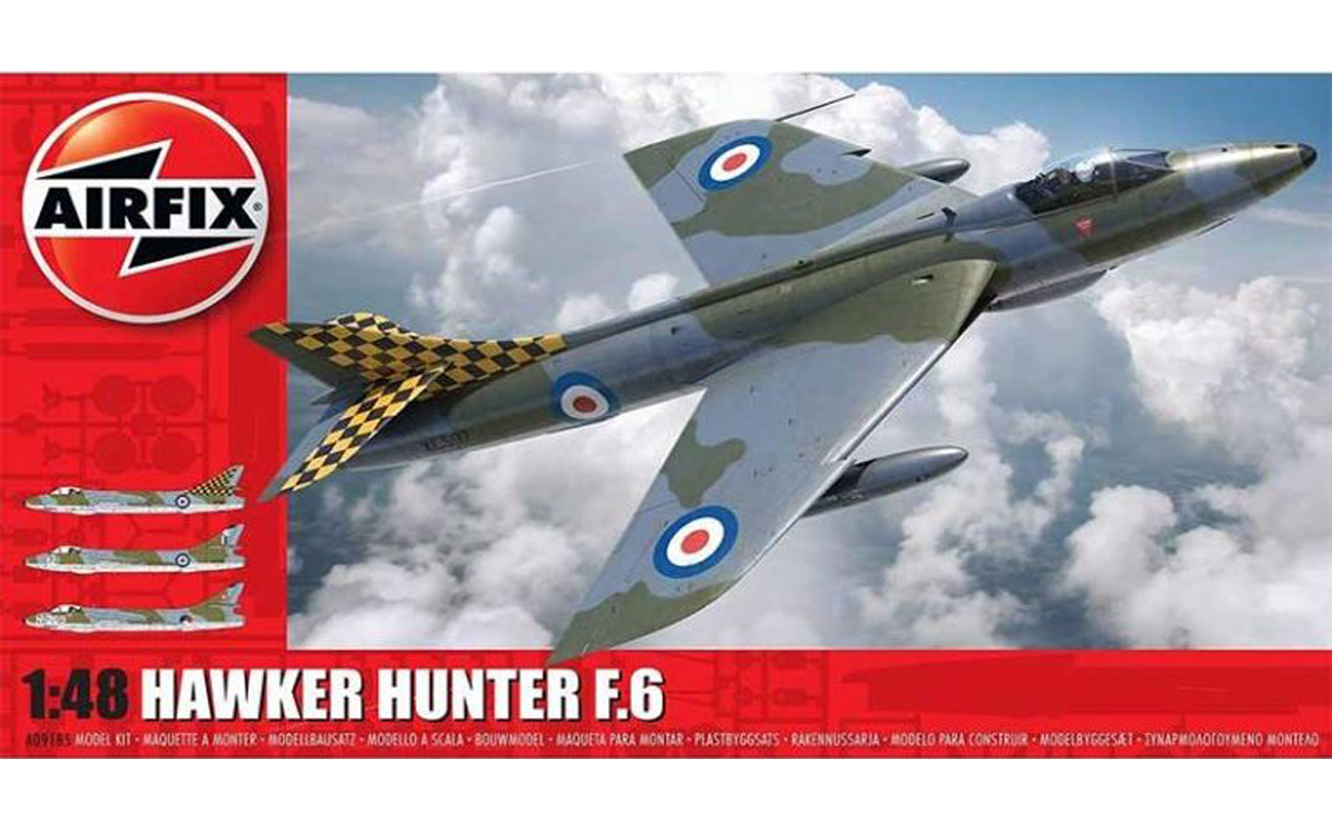 Airfix 1/48 Hawker Hunter F6 A09185