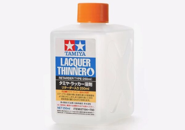 Tamiya Lacquer Thinner (Retarder Type) (250ml)