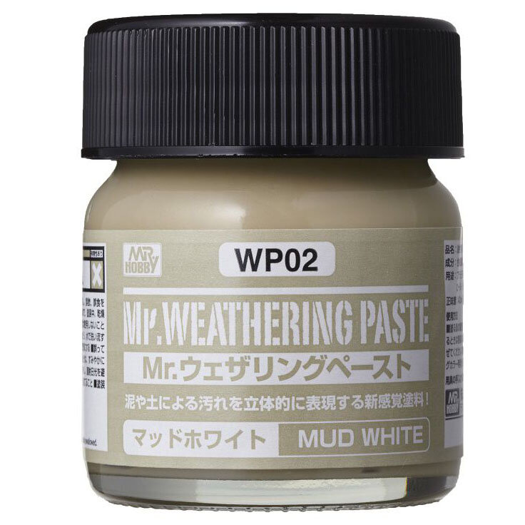 Mr Hobby : Weathering Paste : Mud White