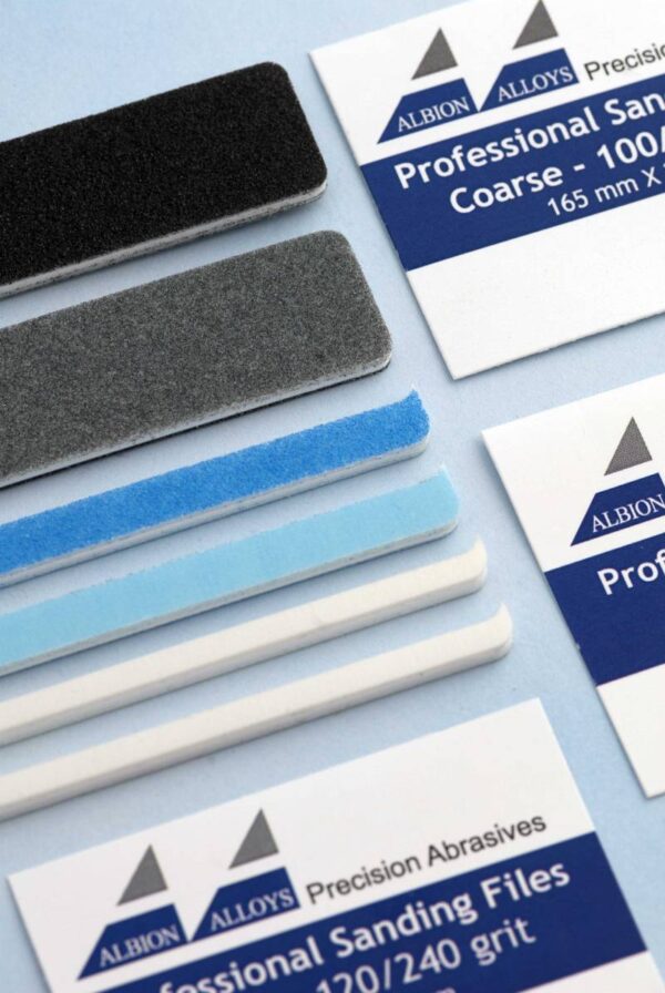 Albion Alloys : 3 x Assorted Sanding Files - Image 3