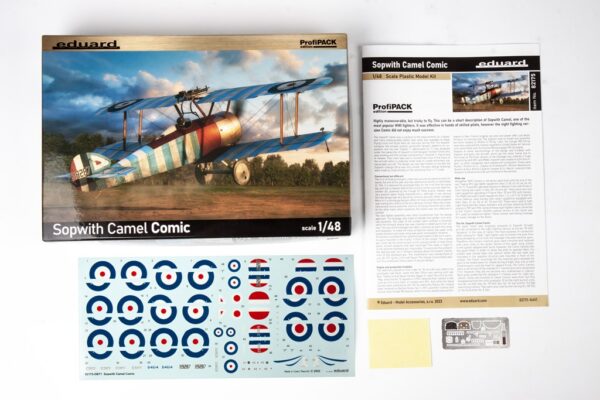 Eduard : Sopwith Camel Comic : ProfiPACK : 1/48 Scale - Image 3