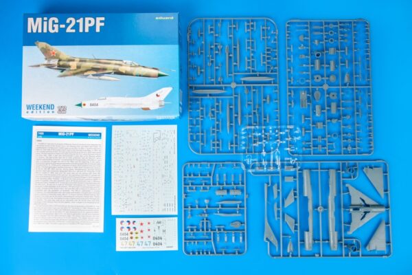 Eduard : Mig-21PF : Weekend Edition : 1/72 Scale - Image 2