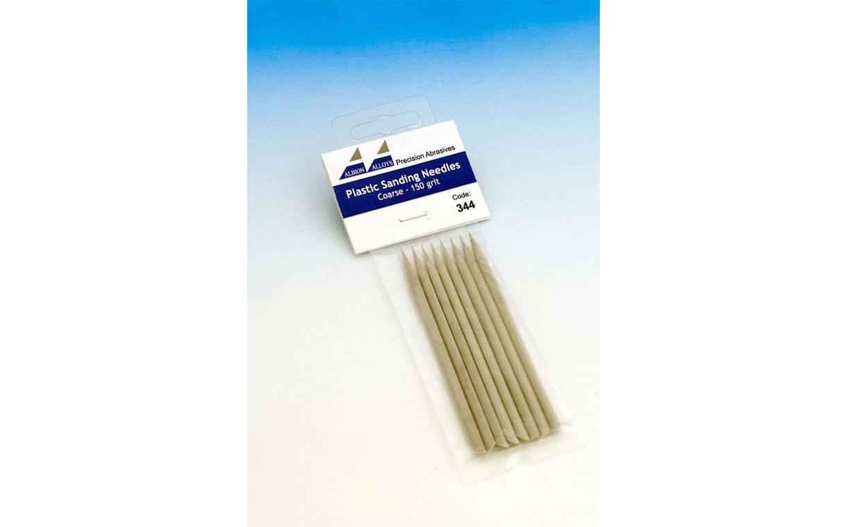 Albion Alloys Plastic Sanding Needles Coarse