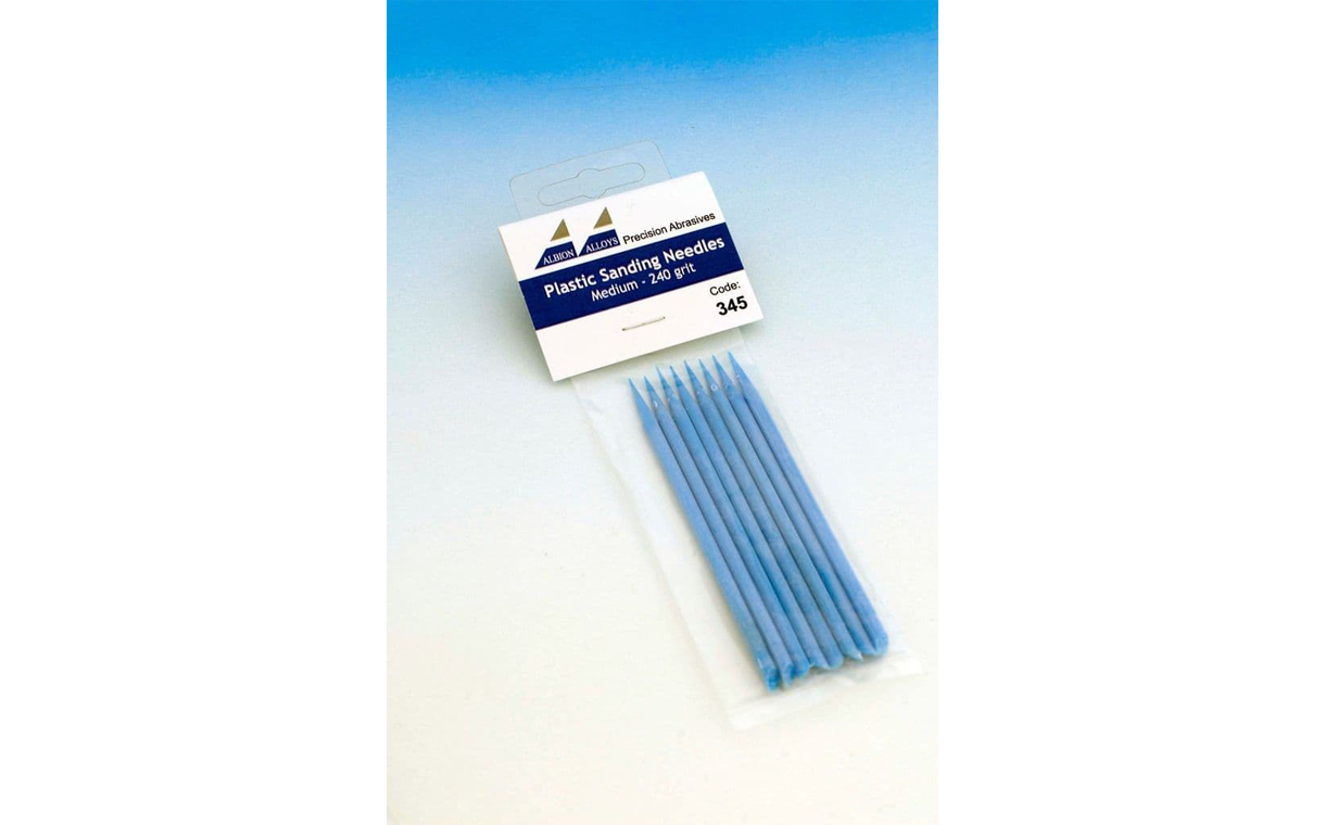 Albion Alloys Plastic Sanding Needles Medium