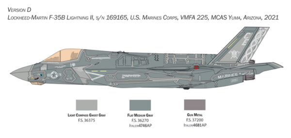 Italeri : F-35 B Lightning II : 1/48 Scale - Image 6