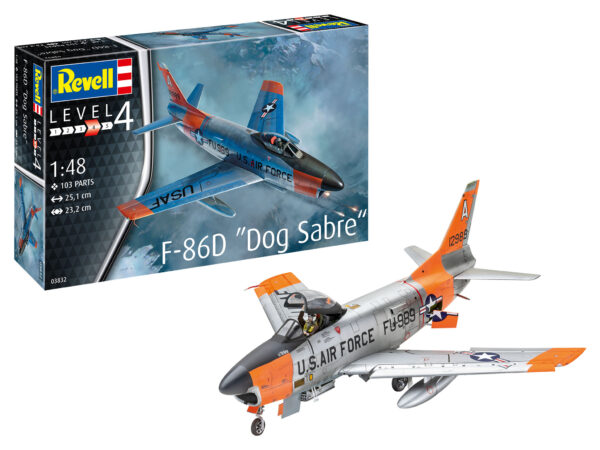Revell : F-86D "Dog Sabre" : 1/48 Scale - Image 2