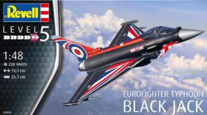 Revell : Eurofighter Typhoon BLACK JACK : 1/48 Scale