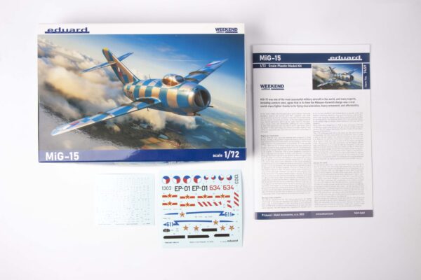 Eduard : Mig-15 : WEEKEND edition : 1/72 Scale - Image 2