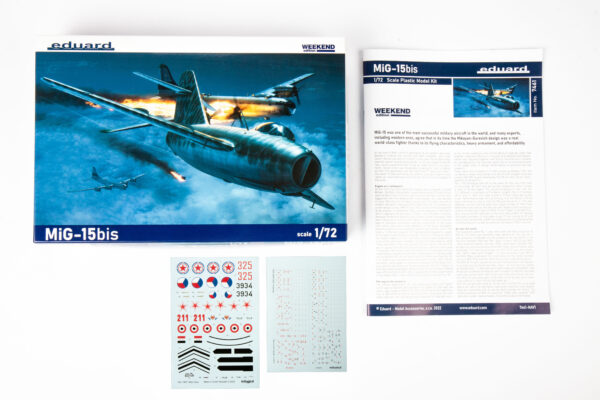 Eduard : Mig-15bis : WEEKEND edition : 1/72 Scale - Image 2