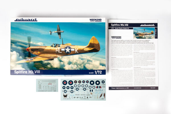 Eduard : Spitfire Mk.VIII : Weekend Edition : 1/72 Scale - Image 3