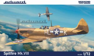 Eduard : Spitfire Mk.VIII : Weekend Edition : 1/72 Scale