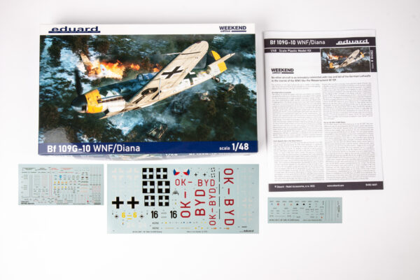 Eduard : Bf 109G-10 WNF/Diana : Weekend Edition : 1/48 Scale - Image 3