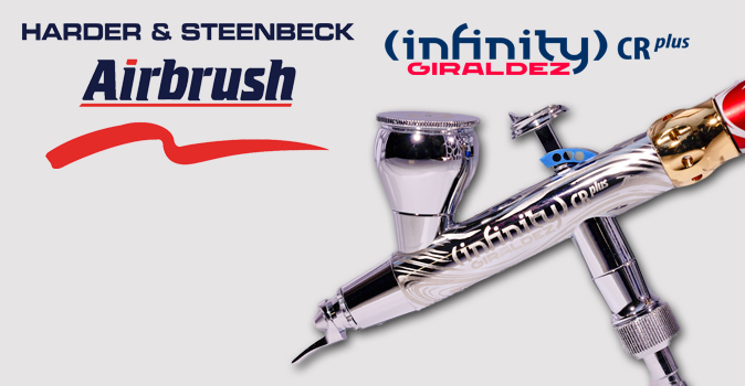 Harder & Steenbeck Infinity Giraldez 2 in 1 Airbrush (0.2mm & 0.4mm)