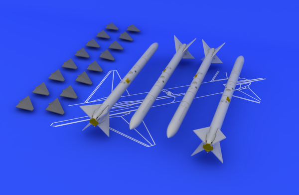 Eduard Brassin : AIM-7M Sparrow : 1/48 Scale - Image 2