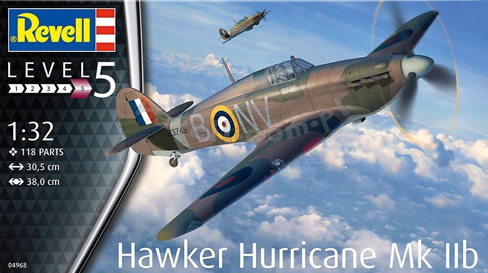 revell hurricane 132