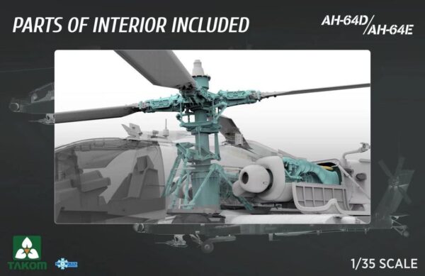 Takom : Boeing AH-64D Apache Longbow Attack Helicopter : 1/35 Scale - Image 15