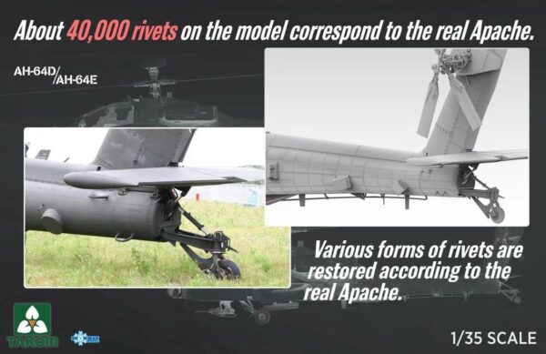 Takom : Boeing AH-64D Apache Longbow Attack Helicopter : 1/35 Scale - Image 7