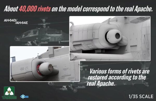 Takom : Boeing AH-64D Apache Longbow Attack Helicopter : 1/35 Scale - Image 9