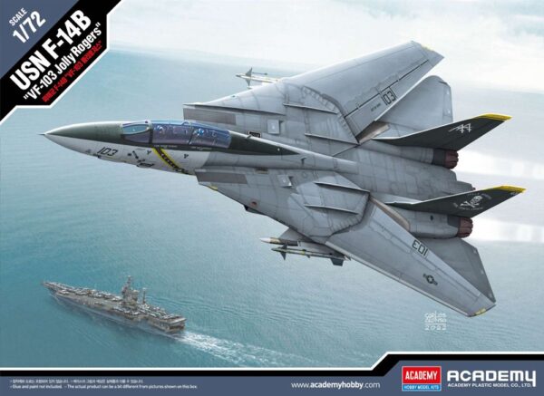 Academy 1/72 USN F-14B "VF-103 Jolly Rogers Last Cruise" # 12578