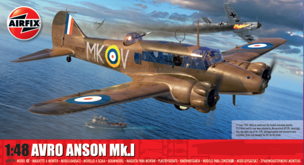 Airfix 1/48 Avro Anson Mk.1 New Tooling # 09191