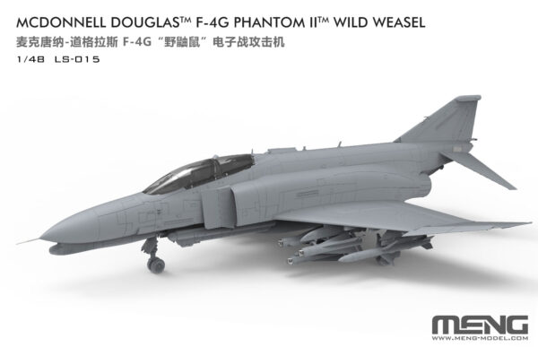 Meng Models : F-4G Phantom II Wild Weasel : 1/48 Scale - Image 2
