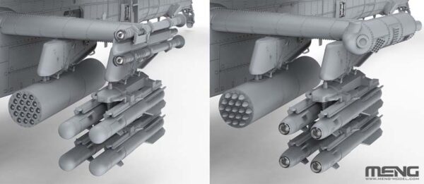 Meng Models : Boeing AH-64D Apache Longbow Heavy Attack Helicopter : 1/35 Scale - Image 12
