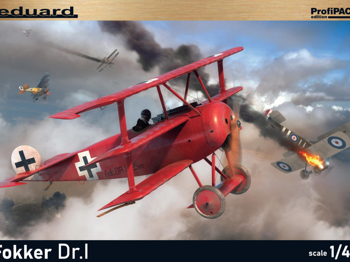 Fokker Dr.I : Eduard : 1/48 Scale : In Box Review – Genessis Models