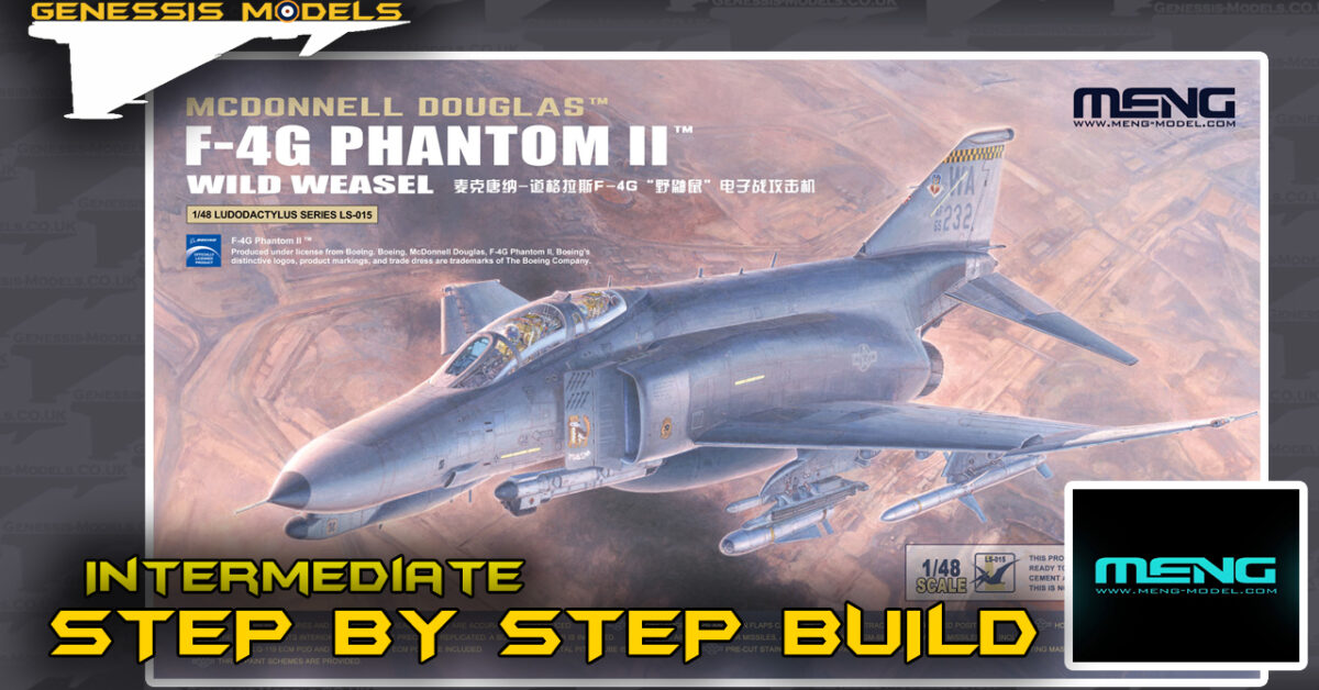 航空機・ヘリコプター F-4G PHANTOM II WILD WEASEL V 1/48 1/48 F-4G Phantom II Wild Weasel V — VOLKS USA, INC.
