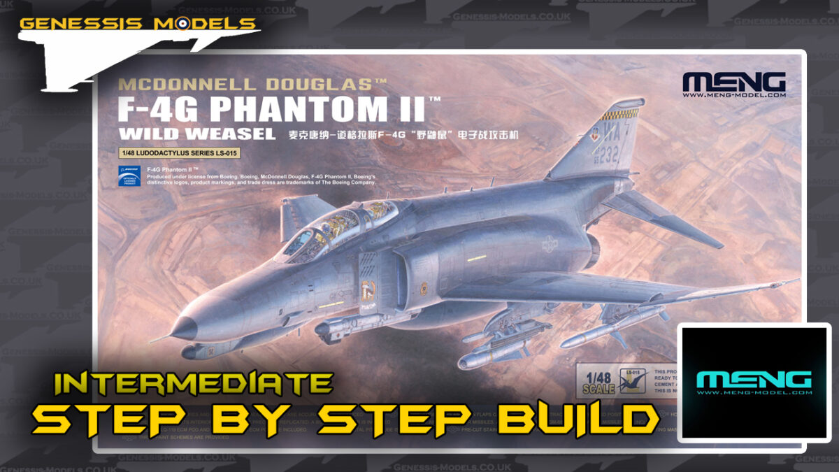 航空機・ヘリコプター F-4G PHANTOM II WILD WEASEL V 1/48 1/48 F-4G Phantom II Wild Weasel V — VOLKS USA, INC.