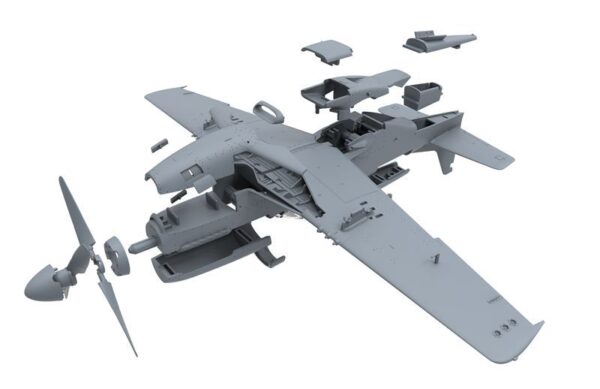 Meng Models : P-51D Mustang Fighter : 1/48 Scale - Image 3